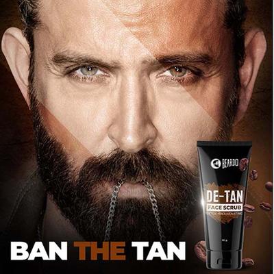 Beardo De-Tan Face Scrub 50 gm - Scrubs & Exfoliants