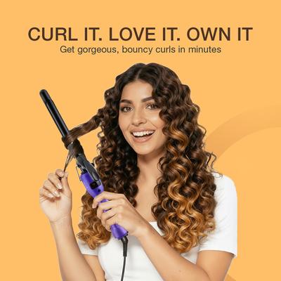 Ikonic mecurl-me-up -19 purple 1's - Rollers & Curlers
