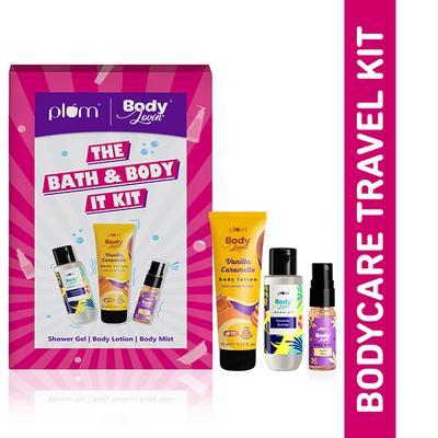 Plum Bodylovin The Bath and Body It Kit Trio Shower Gel Body Lotion Body Mist 40 ml - Bath Kits & Sets