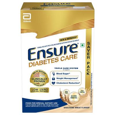 Ensure Diabetes Care Powder - Wholesome Wheat Flavour 950 g (Refill Pack) - Nutrition Powders