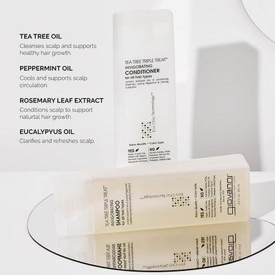 Giovanni Organic Tea Tree Triple Treat Invigorating Shampoo 250 ml - Shampoos