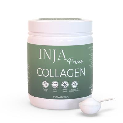 INJA Prime Collagen Finest Hydrolyzed Marine Collagen Powder - Unflavoured 125 gm - Hair & Skin