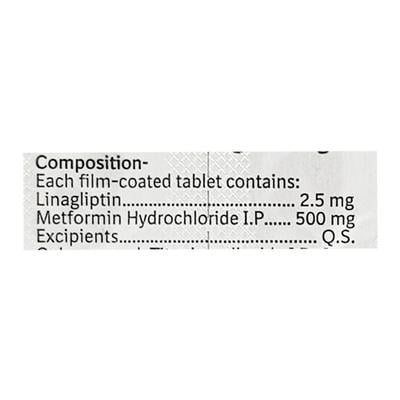 Ondero Met 2.5/500mg Tablet 10'S - Diabetes-Ant