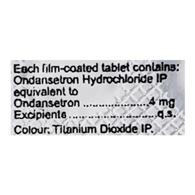 Ondem 4mg Tablet 10'S - Vomitting/Emesis-Ant