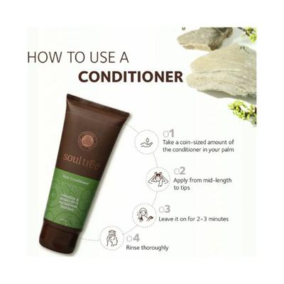 SoulTree Hair Conditioner - Hibiscus & Henna with Nourishing Shikakai 100 gm - Conditioners