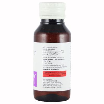 KETOTAG 1mg Syrup 60ml - Asthma/COPD-Ast