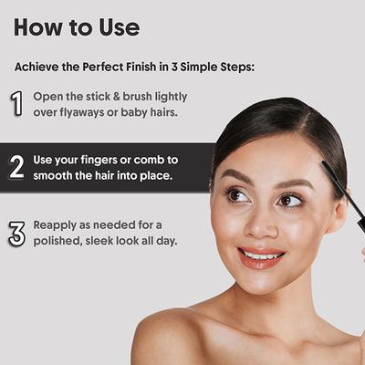Aravi Organic Frizzy Flyaway Baby Hair Fixer Hair Finishing Stick 15 ml - Hair Gels & Waxes