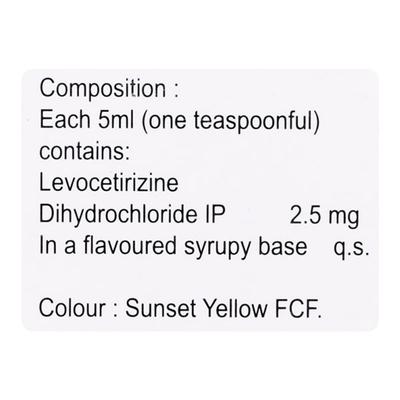 ALLERCET L Syrup 60ml - Allergies-Ant