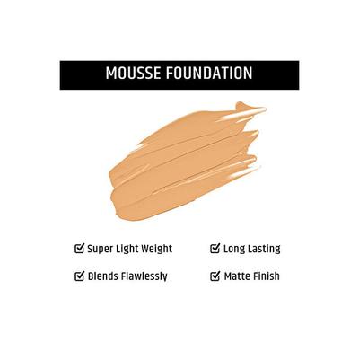 Insight Cosmetics Mousse Foundation - Cream Natural 30 gm - Foundation