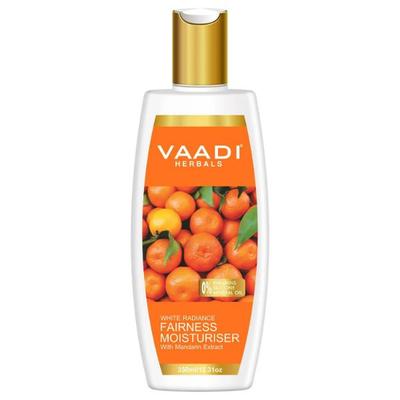 Vaadi Herbals Fairness Moisturiser With Mandarin Extract 350 ml - Lotions & Creams