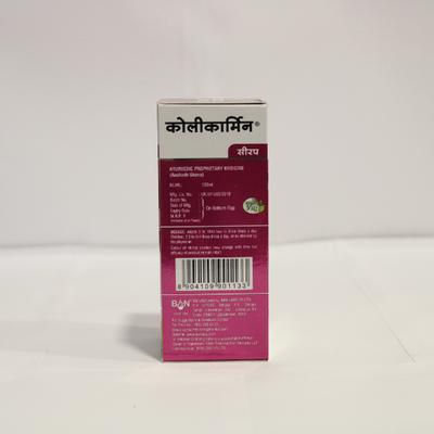 Ban Labs Colicarmin Syrup - Mint Flavour 100 ml - Speciality Medicines