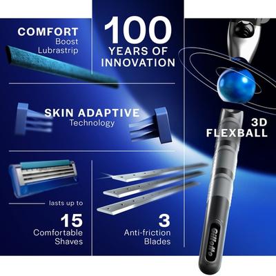 Gillette Mach3 Turbo Cartridge 4's - Razors & Cartridges