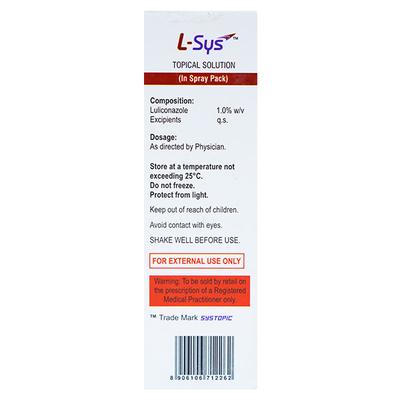 L Sys Lotion 30ml - Fungal Infections-Taa