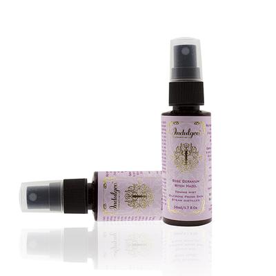 Indulgeo Essentials Rose Geranium Witch Hazel Facial Mist 50 ml - Face Mists