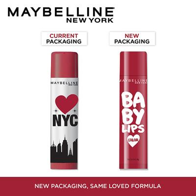 Maybelline New York Baby Lips Color SPF11, Highline Wine 4 gm - Lip Balms