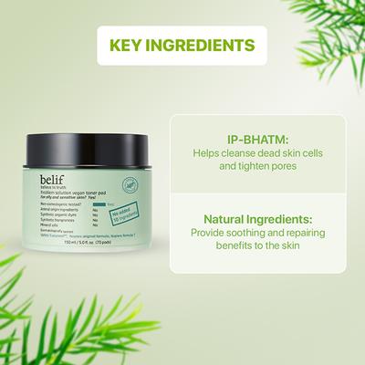 Belif Problem Solution Vegan Toner Pad 150ml - Toners