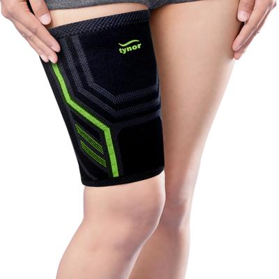 Tynor Sport Thigh Support Air Pro - Black & Green (M) 1's - Knee/Ankle/Leg/Foot Supports