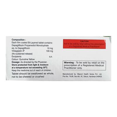 DAPAEASE V Tablet 10's - Diabetes-Ant