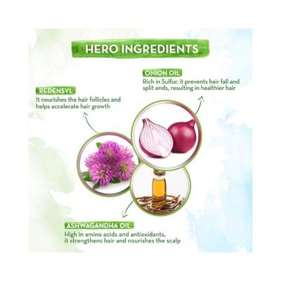Mamaearth Onion Hair Oil Booster for Men with Onion and Redensyl for Hair Fall Control 30 ml - Hair Oils