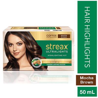 Streax Coffee collection Ultralights Highlighting Kit - Mocha Brown 1's - Crème