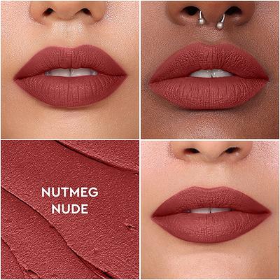 KIRO Non - Stop Airy Matte Liquid Lip Avocado Oil + Apricot Oil Nutmeg Nude 12 5ml - Liquid Lipsticks