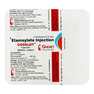 Cosklot Injection 2ml - Bleeding Disorders-Hae