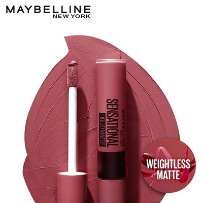 Maybelline New York Sensational Liquid Matte Lipstick, 24 Touch Of Spice 7 ml - Liquid Lipsticks