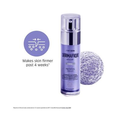Dermafique Age Defying Face Serum for All Skin Types Dermatologist Tested Anti-Ageing Serum 50 ml - Face Serum