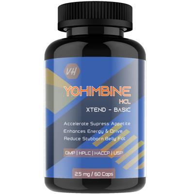 Vitaminhaat Yohimbine HCL Xtend Basic Capsules 60's - Weight Loss