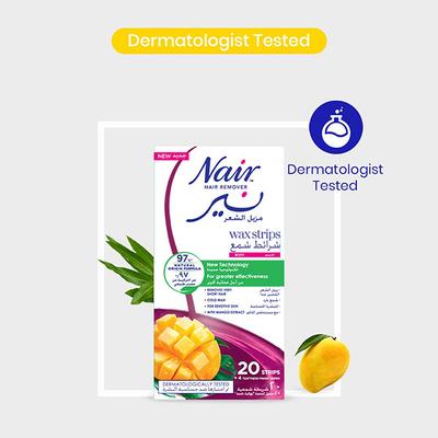 Nair Body Wax Strips - Mango 20's - Hair Removal Accessories