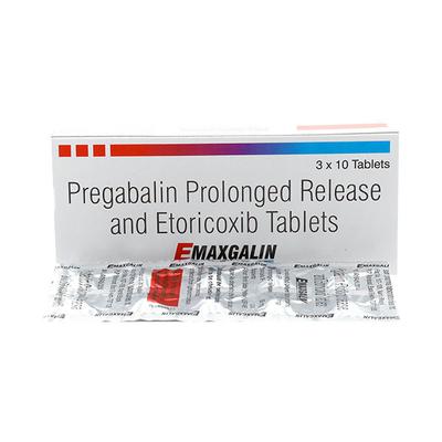 EMAXGALIN Tablet 10's - Neuropathic Pain-Dru