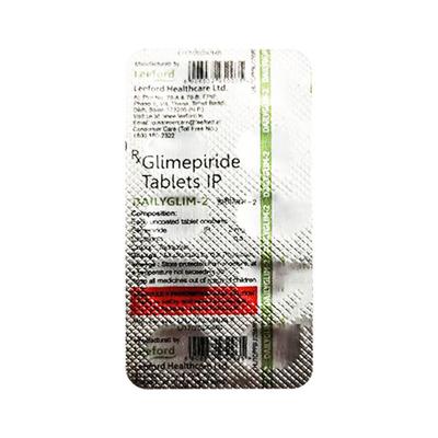DAILYGLIM 2 Tablet 10's - Diabetes-Ant