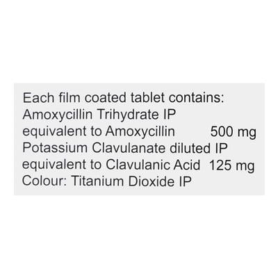 MOX CV 625mg Tablet 10'S - Bacterial Infections-Pen