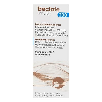 Beclate 200 Inhaler 200Md - Asthma/COPD-Ast
