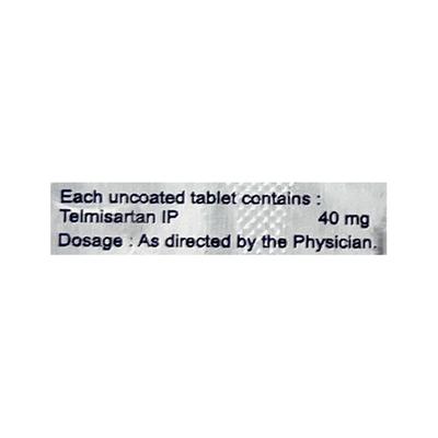 TELMODOR 40 Tablet 10's - Hypertension-Ang