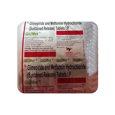 GLI 2 MET Tablet 15's - Diabetes-Ant