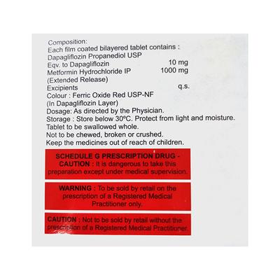 GLUXIT M 10 FORTE Tablet 10's - Diabetes-Ant