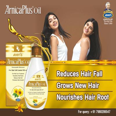 Allen Arnica Plus Hair Oil (Pack Of 2 X 100 ml) 1's - Personal Care(Homeopathy)