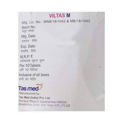 VILTAS M Tablet 10's - Diabetes-Ant