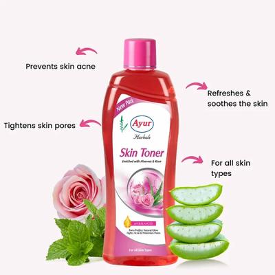 Ayur Herbals Skin Toner 1000 ml - Personal Care (Ayush)