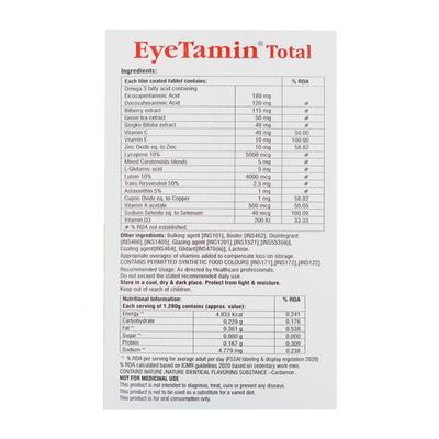 EYETAMIN TOTAL Tablet 10's - Supplements-Sup