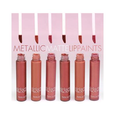 Girlactik Mini Matte Lip Paint Ooh La La 4 ml - Liquid Lipsticks