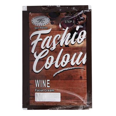Fashion Colour Wine Facial Kit 200 gm - Facial Kits