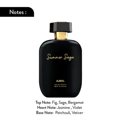 Ajmal Artisan - Summer Sage Long-Lasting Fragrance, Handpicked Luxury Perfume, For Men & Women 100 ml - Perfumes (Edt/Edp)