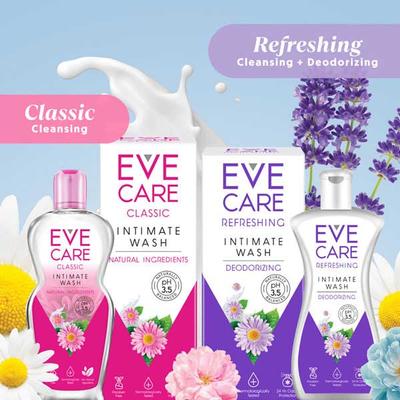 Evecare Intimate Hygiene Wash Refreshing 200 ml - Intimate Care