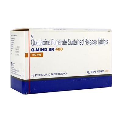 Q Mind SR 400mg Tablet 10'S - Schizophrenia-Aps
