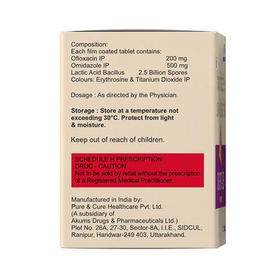 Oford LB Tablet 10'S - Bacterial Infections-Qui