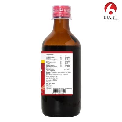 Bjain Omeo Alfa and Ginseng Syrup 200 ml - Speciality Medicine