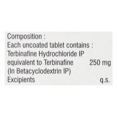 Terbinaforce 250mg Tablet 7'S - Fungal Infections-Anf