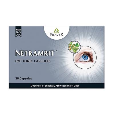 Pravek Netramrit Capsules 30's - Speciality Medicines